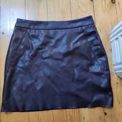 River Island leather mini