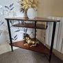 mid century corner table Image 8