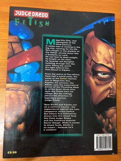 Graphic novel:'Judge Dredd Fetish'