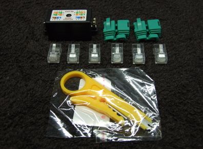 Network cable extension kit