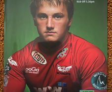 2007 Llanelli Scarlets v Munster - Heineken Cup Programme