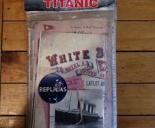 Titanic Replica Paperwork Pack