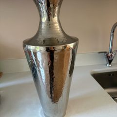 Meadows & Byrne Hammered Vase.