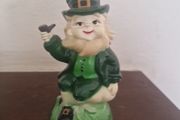 vintage resin leprechaun