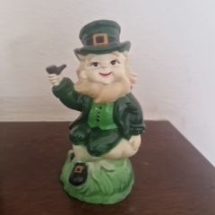vintage resin leprechaun