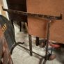 A Pair Of Antique Reclaimed Wrought Iron Trestle Legs Image 4
