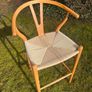 2 Wishbone Style Bar Chairs Image 4