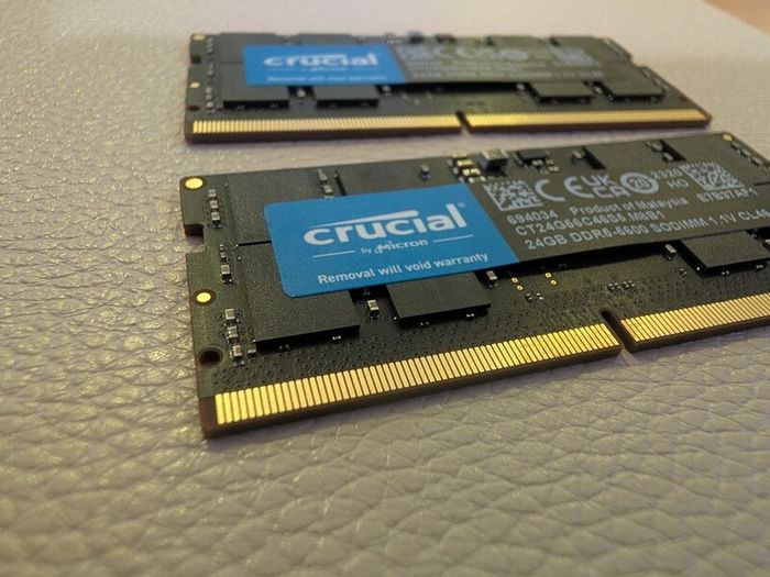 Crucial 48gb Kit (2x24gb) Ddr5-5600 Sodimm Ct24g56c46s5