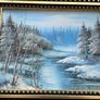 Original Scandinavian Oil Painting Image 7
