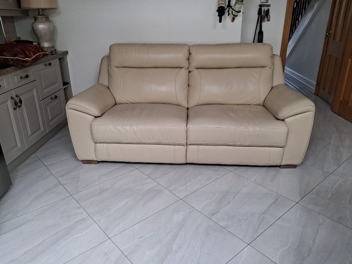 leather couch