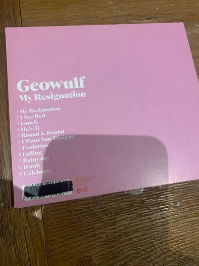 Geowulf My Resignation