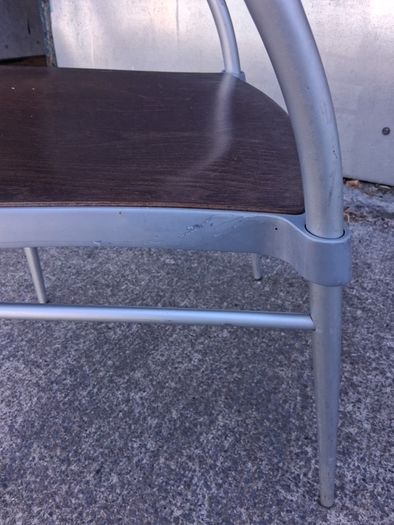 Pair of Piuma occasional chairs designed by Origlia