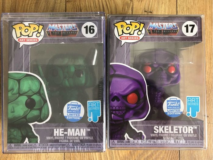 Funko MOTU: He-Man & Skeletor Art Series Bundle