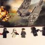 Lego Star Wars set 75104 Kylo Ren's command shuttle minifigures Image 2