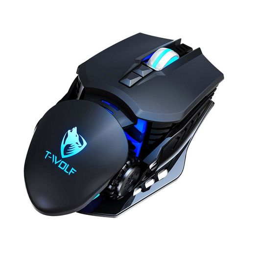New T-Wolf G530 Robocop Wired USB Optical USB LED Gaming Mouse 6400 DPI #1408
