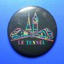 EURO TUNNEL (The Channel Tunnel) - two promotional button badges (1990's) Image 3