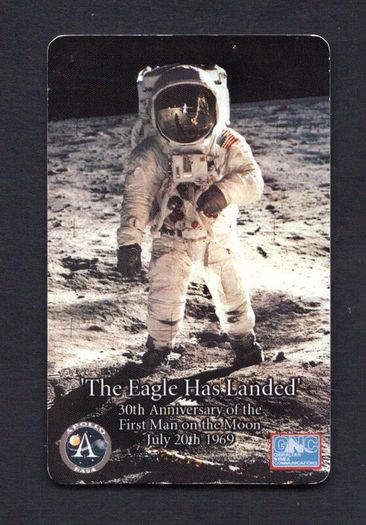 1999 Gibraltar 50 unit The Eagle Has Landed (Siemens - S5 (Module 33)) Phonecard
