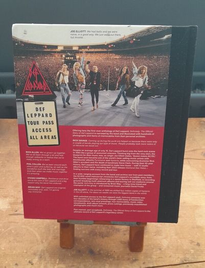 Definitely -  The Official Story Of Def Leppard - Hardback Book