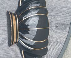 Black 22ct Gold Vintage Vessel