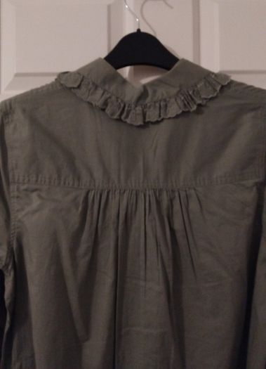 M&S green blouse size 10