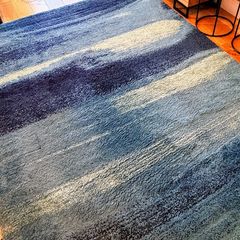 IKEA SONDEROD Rug 170 x 240 cm Blue Abstract Pattern