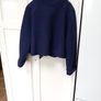 Oska Aubergine Cropped Wool Jacket Size 12(1) Image 6