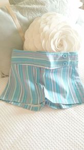 Fab Striped Summer Shorts  - Size 6