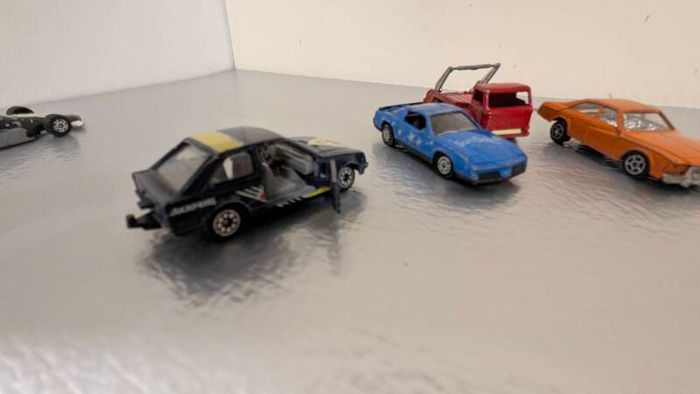 vintage model corgi cars