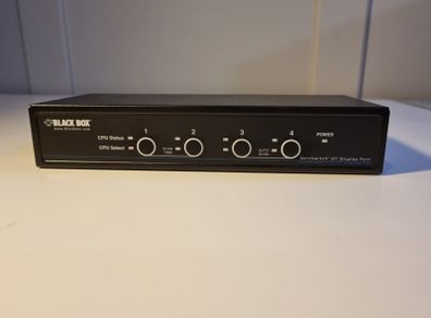 Black Box KVM 4 x Display Port with USb & Audio