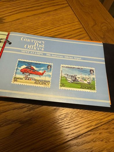 ALDERNEY presentation packs collestion