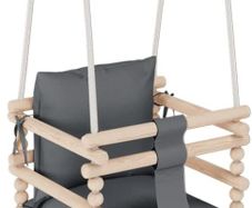 Baby Swing Seat | Baby Swing Wooden | Toddler Swing Baby Swing Outdoor | Garden Swing Indoor Swing | 3 in 1 Swing That Grows with Kid | Includes Safety Belt | 100% ECO | Made in EU
