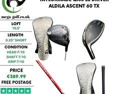 Taylormade Qi35 LS Driver / 10.5 Degree / Aldila Ascent 60 TX