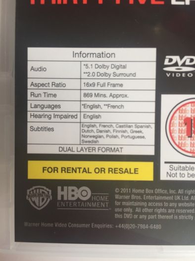 In Treatment - Season 1-3 (2008-2010) Gabriel Byrne [DVD TV Boxsets]