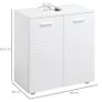 Under Sink Cabinet, Bathroom Vanity Unit, Pedestal Under Sink Design, Storage Cupboard (FREE SHIPPING) Image 4