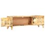 TV Cabinet 120x30x40 cm Solid Mango Wood Image 4