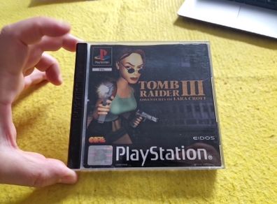 Tomb Raider III Lara Croft PlayStation1 Ps1 PlayStation2 Ps2 Games Original