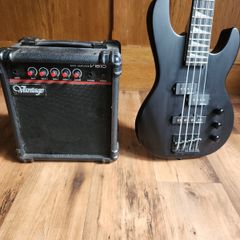 Jackson JS1X Concert Minion Bass + Vantage VB10 Bass Amp