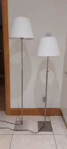 Pair of floor lamps