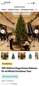Christmas tree 15ft
