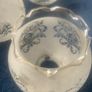 Vintage 50's/60's Set of 5 Opaque Glass Shades with Motif Design. Image 5