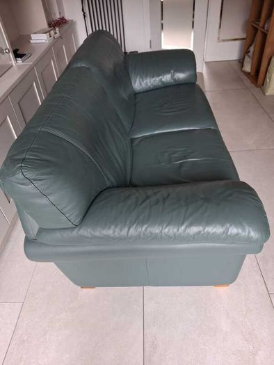 Leather couch
