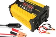 Small 600w max Car Power Inverter Converter DC 12V To AC 110/220V Transformer Dual USB Peak Modified Sine wav