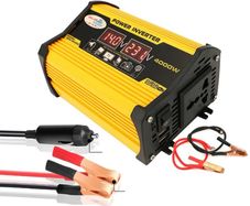 Small 600w max Car Power Inverter Converter DC 12V To AC 110/220V Transformer Dual USB Peak Modified Sine wav