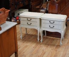 Pair of Vintage French Bedside Cabinets