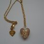 Murano glass heart pendant, Valentine's Day Jewellery, Necklace, Gift Image 5