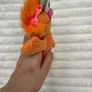 Vintage 1997 Tyco Sesame Street Zoe Bean Bag Plush approx. 8" Used Please see pictures Image 5