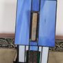 Vintage stained glass Tiffany style lamp. Image 6