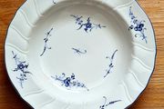 Blue and White Villeroy &amp; Boch Vitro Porcelaine Salad Plate