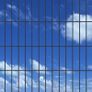 2D Garden Fence Panel 2.008x2.03 m  Grey Image 3