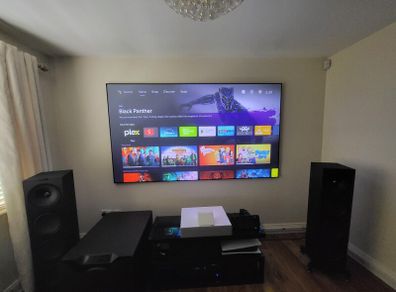 Epson LS500 ultra short throw projector